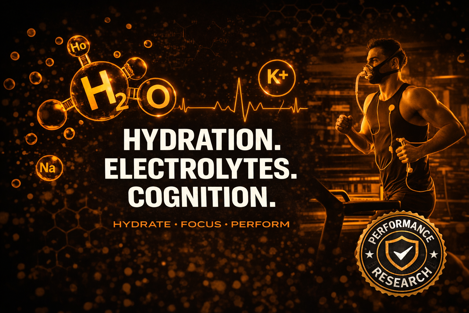 Backed by Hydration, Electrolyte, and Cognitive Performance Research