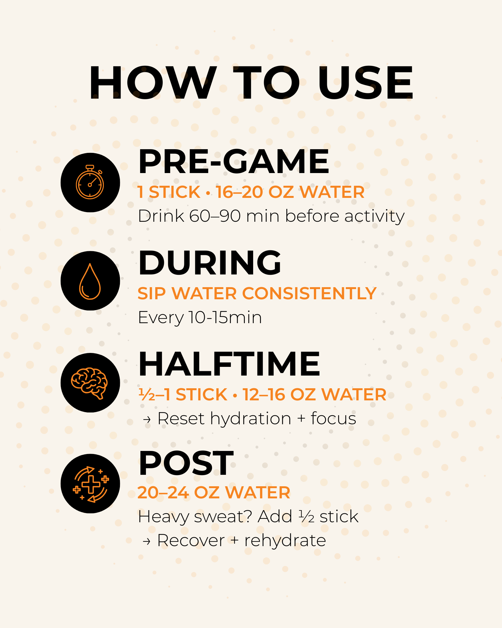 Hydration & Focus Electrolytes + Nootropics (30 Stick Packs)